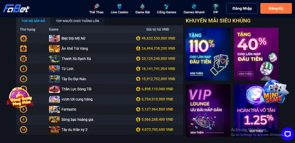 Các phương thức gửi tiền lulu88 code