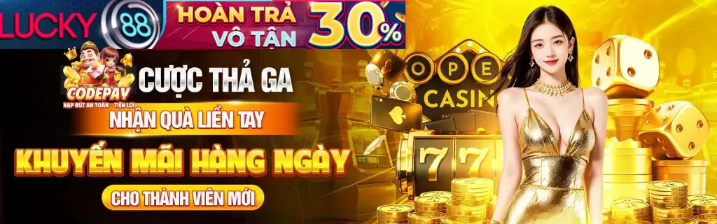 Hoàn trả cao cho cá cược thể thao và casino lulu88 code